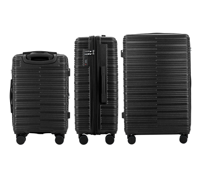 IZOD Romeo Lightweight Expandable ABS 3 Piece Luggage Set — View 2