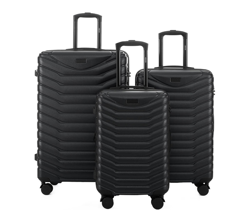 IZOD Phantom Lightweight Expandable ABS 3 Piece Luggage Set — View 11