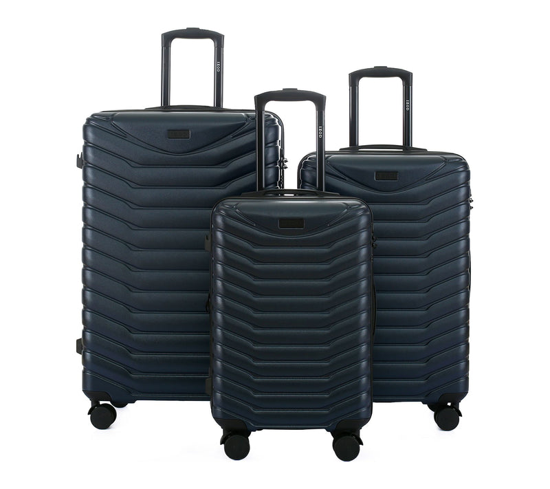 IZOD Phantom Lightweight Expandable ABS 3 Piece Luggage Set — View 12