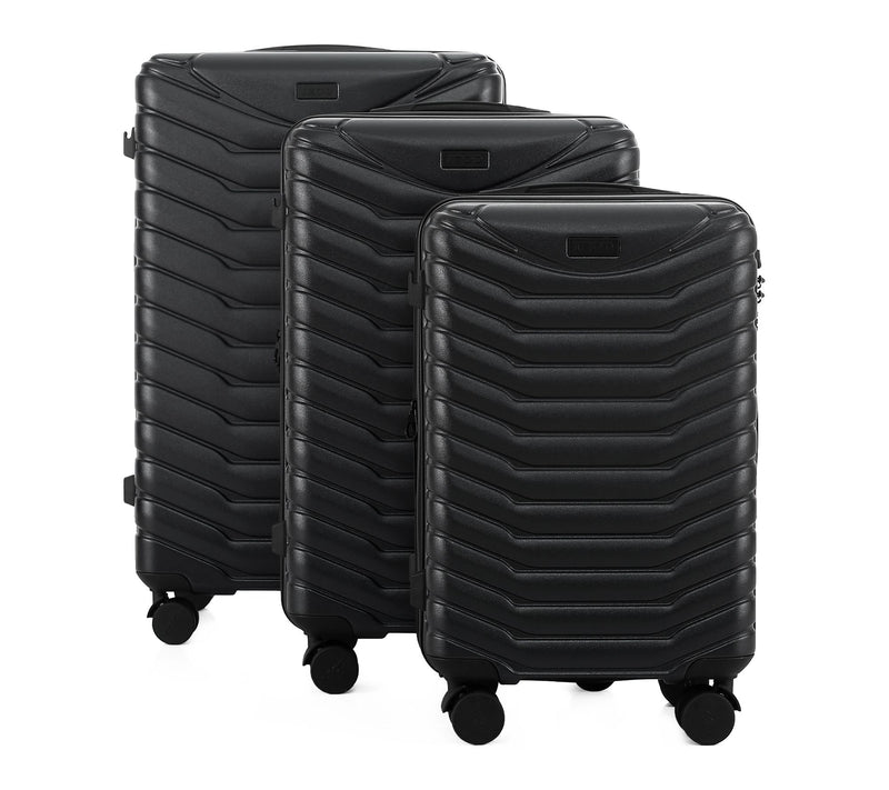 IZOD Phantom Lightweight Expandable ABS 3 Piece Luggage Set — View 4