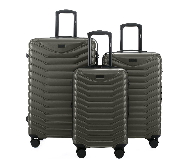 IZOD Phantom Lightweight Expandable ABS 3 Piece Luggage Set — View 13