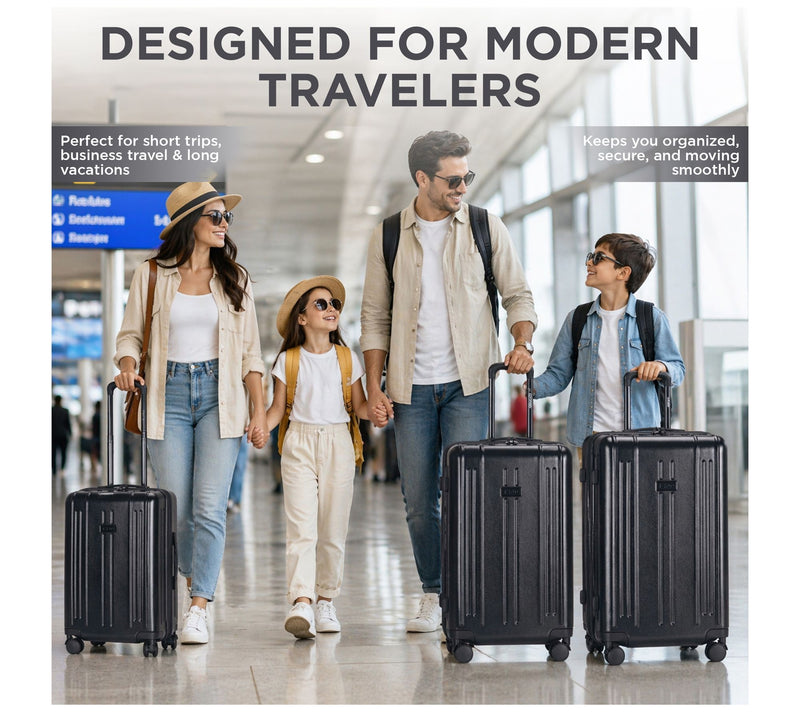 IZOD ISLA Lightweight ABS 3-Piece Luggage Set — View 8