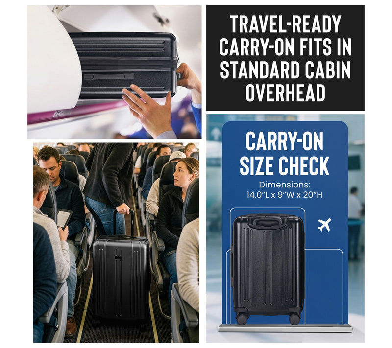 IZOD ISLA Lightweight ABS 3-Piece Luggage Set — View 7