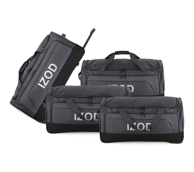 IZOD Katy Travel Rolling Duffel 4-Piece Set — View 14