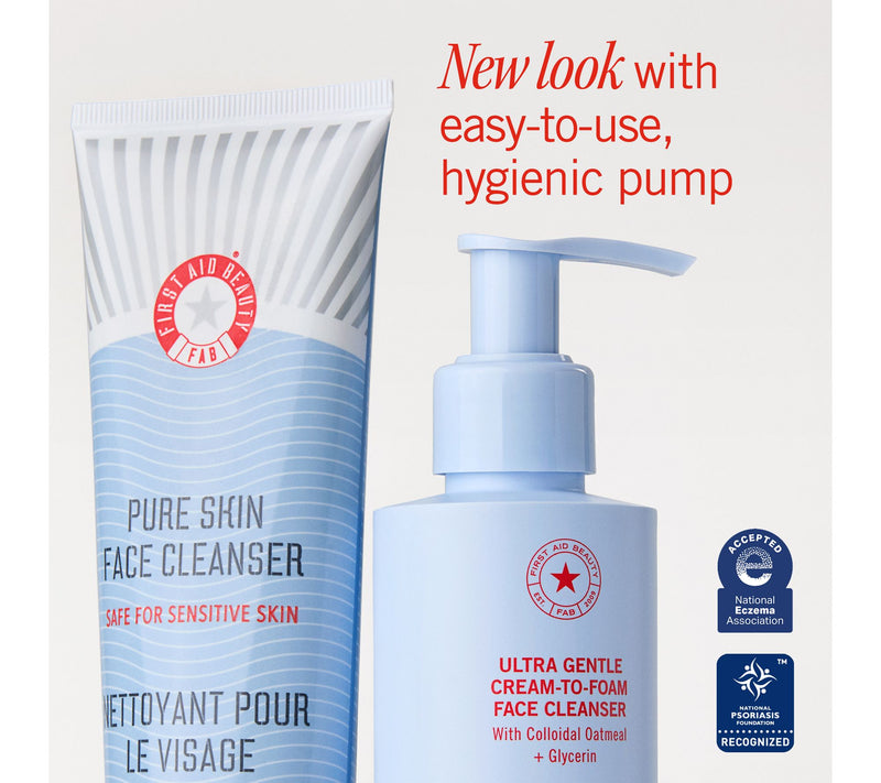 First Aid Beauty Ultra Repair Cream-to-Foam Hydrating Cln 10oz — View 2