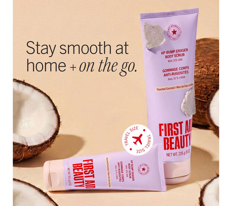 First Aid Beauty KP + Body Bump Eraser Scrub 8oz Warm Coconut — View 4