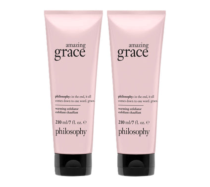 philosophy 7oz warming body exfoliator duo