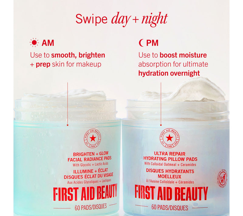 First Aid Beauty Brighten + Glow Facial Radiance Pads 28 ct — View 6