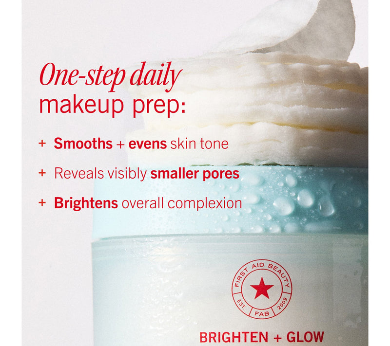 First Aid Beauty Brighten + Glow Facial Radiance Pads 28 ct — View 4