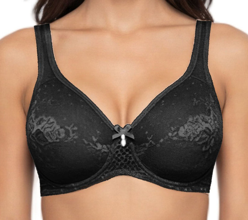 Lunaire Victoria Lace Full Coverage Underwire Bra — View 12