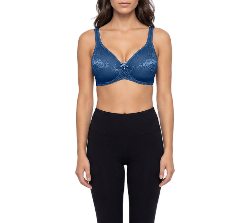 Lunaire Victoria Lace Full Coverage Underwire Bra — View 2