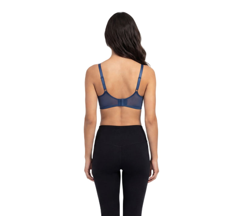 Lunaire Victoria Lace Full Coverage Underwire Bra — View 6