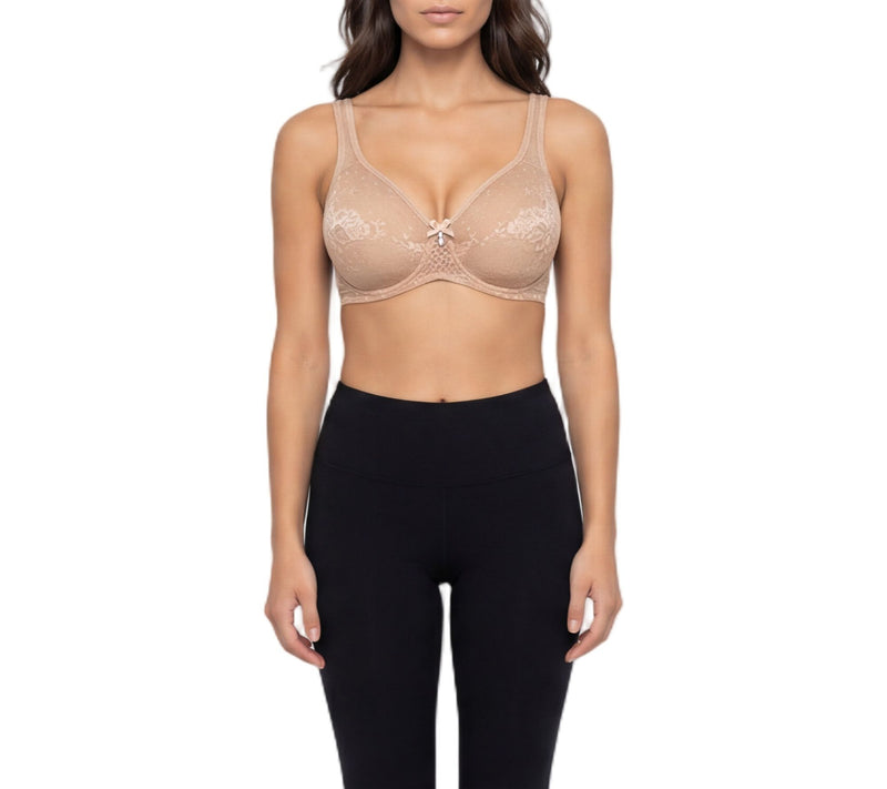 Lunaire Victoria Lace Full Coverage Underwire Bra — View 3