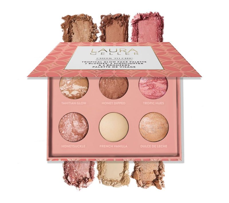 Laura Geller Cheek to Chic Tropical Glow Face Palette — Main view