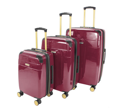 Jenni Chan Entin 3-Piece Hardside Spinner Set