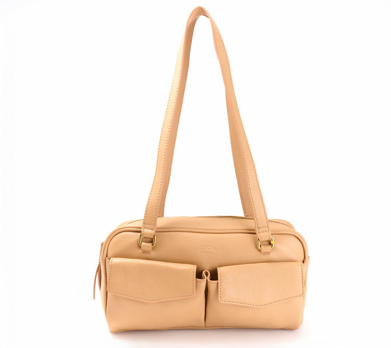 "As Is" American Leather Co. Aspen Multi Pocket Bag — View 12