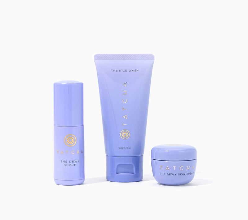 TATCHA Dewy Skin Cream Rice Wash & Dewy Serum 3pc Auto-Delivery — Main view