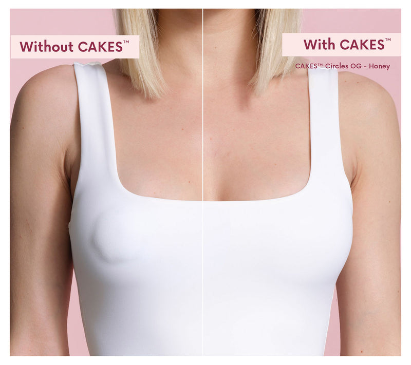 CAKES Body Non-Adhesive Grippy Silicone Nipple Cover Sets — View 4