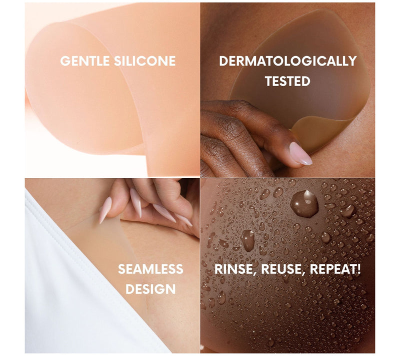 CAKES Body Non-Adhesive Grippy Silicone Nipple Cover Sets — View 2
