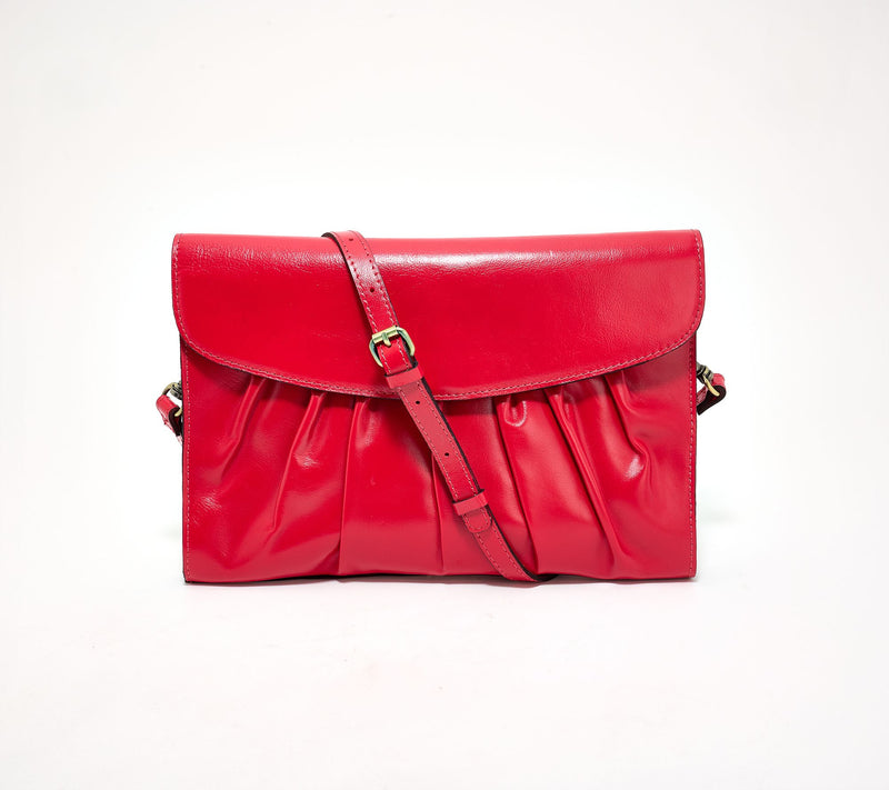 "As Is" Patricia Nash Charlaronne Leather Clutch Crossbody — View 13