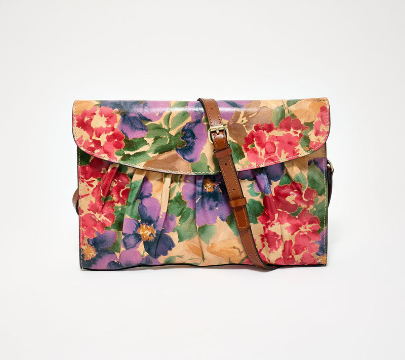 "As Is" Patricia Nash Charlaronne Leather Clutch Crossbody — View 16