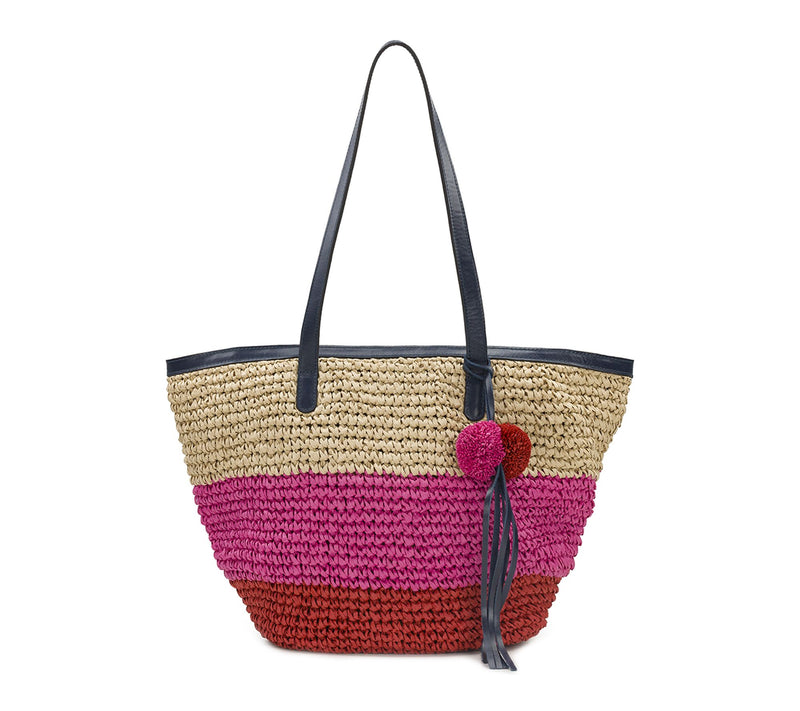 Patricia Nash Marconia Tote with Pom Pom - Specialty Woven — View 7