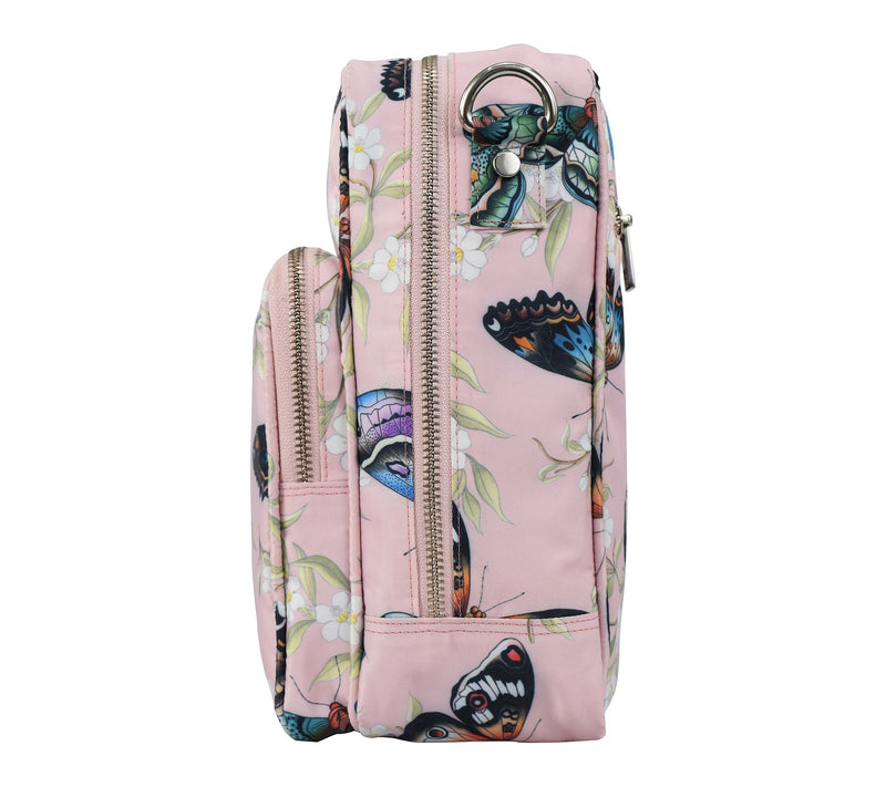 Anuschka Wanderlust Luxe Fabric Organizer Crossbody — View 4
