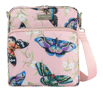 Anuschka Wanderlust Luxe Fabric Organizer Crossbody