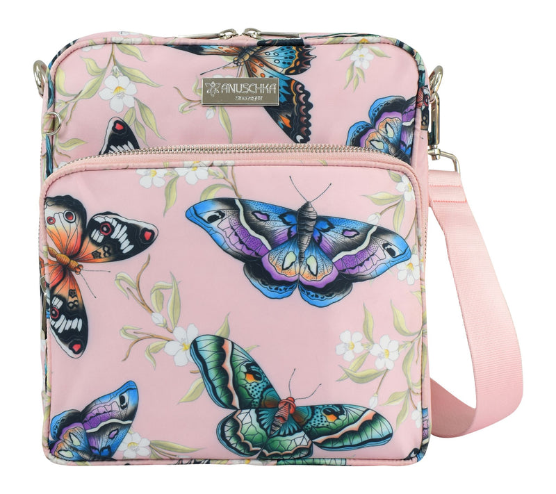 Anuschka Wanderlust Luxe Fabric Organizer Crossbody — Main view
