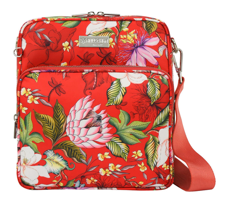 Anuschka Wanderlust Luxe Fabric Organizer Crossbody — View 18