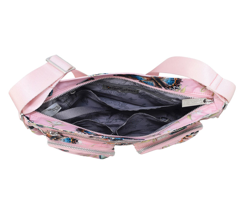 Anuschka Wanderlust Luxe Fabric Crossbody Bag — View 3