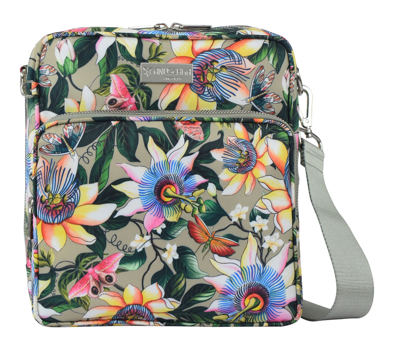 Anuschka Wanderlust Luxe Fabric Crossbody Bag — View 17