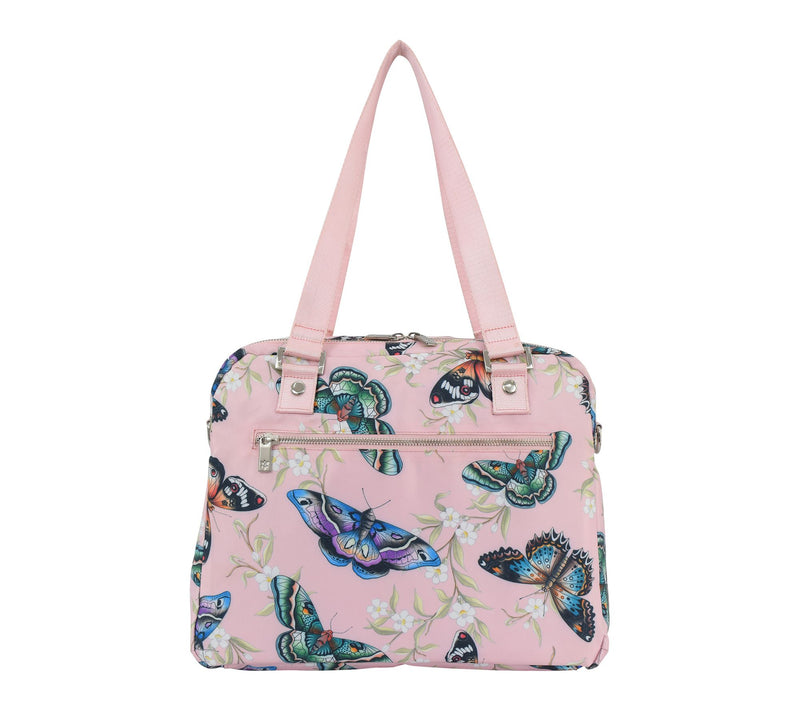 Anuschka Wanderlust Luxe Fabric Organizer Satchel — View 2