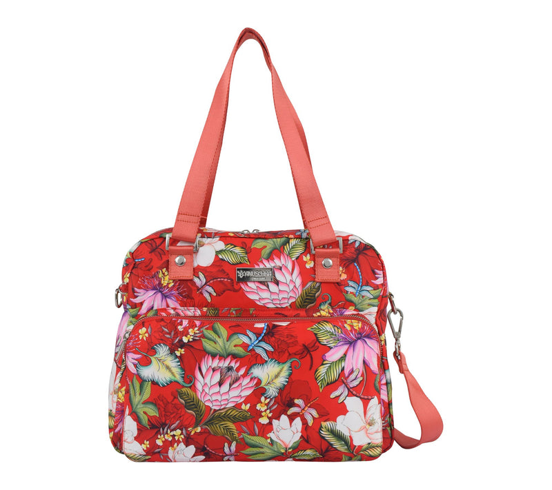 Anuschka Wanderlust Luxe Fabric Organizer Satchel — View 14