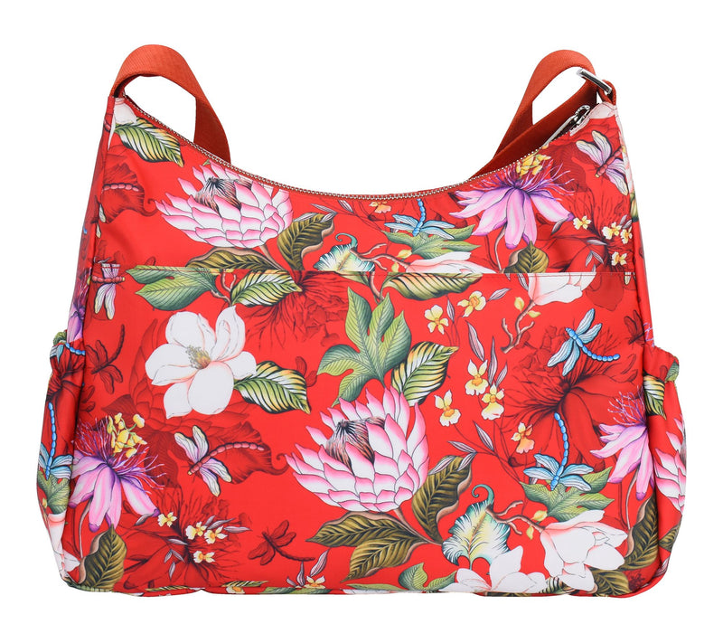 Anuschka Wanderlust Luxe Fabric Crossbody Hobo — View 2