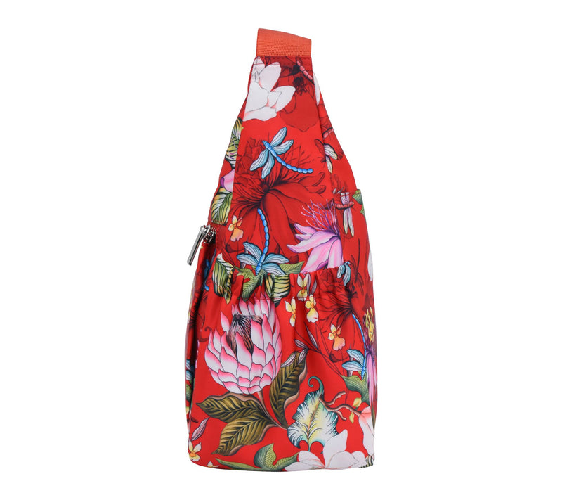 Anuschka Wanderlust Luxe Fabric Crossbody Hobo — View 4