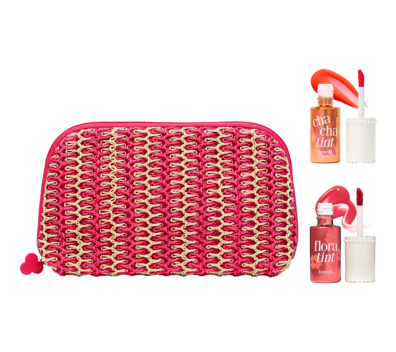 Benefit Cosmeti cs Flora & Cha- Cha Tint Set wi th Bag — Main view