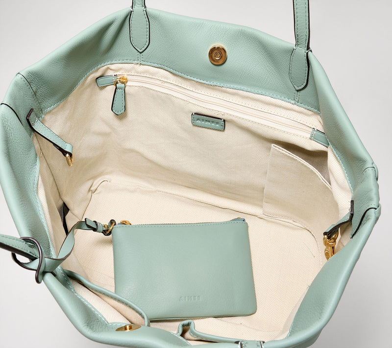 "As Is" Aimee Kestenberg All for Love Convertible Leather Shopper — View 4