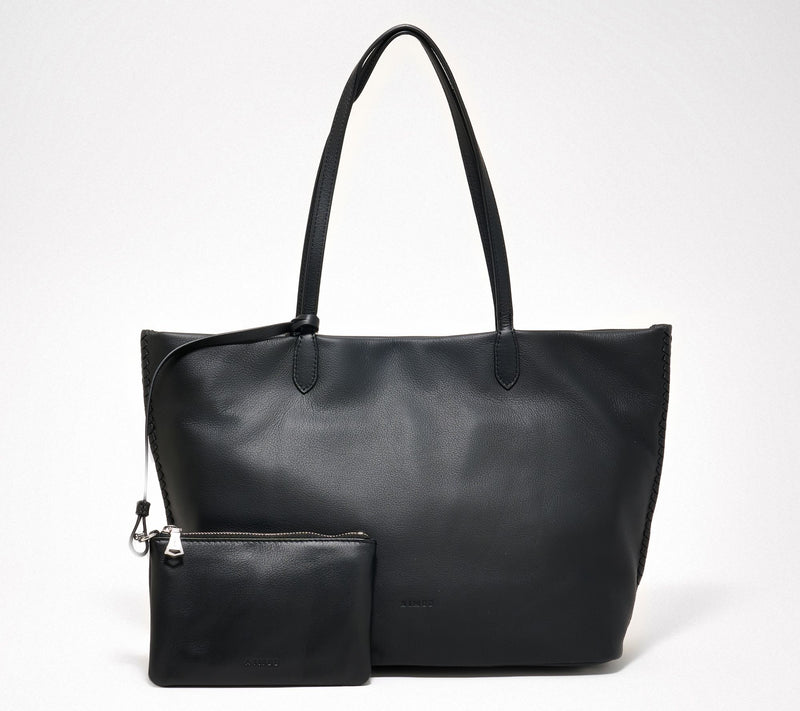 "As Is" Aimee Kestenberg All for Love Convertible Leather Shopper — View 10