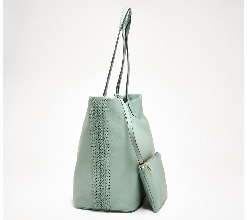 "As Is" Aimee Kestenberg All for Love Convertible Leather Shopper — View 2