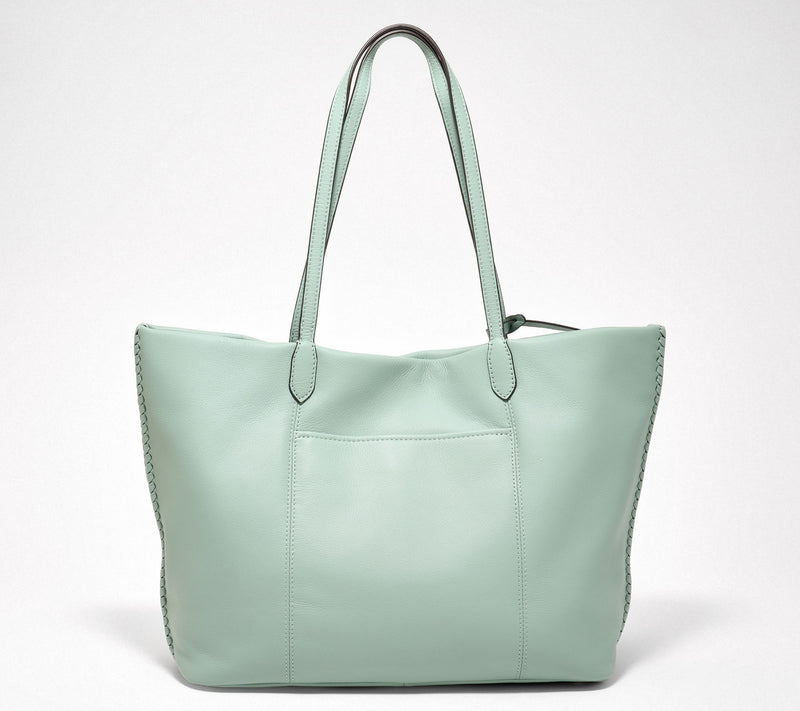 "As Is" Aimee Kestenberg All for Love Convertible Leather Shopper — View 3