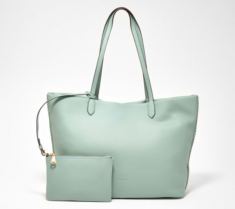 "As Is" Aimee Kestenberg All for Love Convertible Leather Shopper — View 12