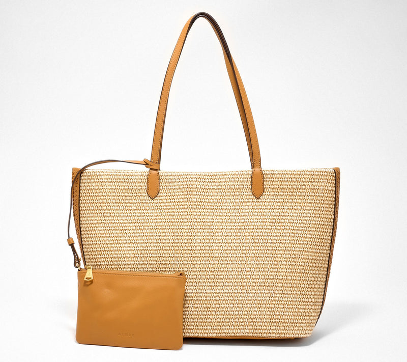 "As Is" Aimee Kestenberg All for Love Convertible Leather Shopper — View 13