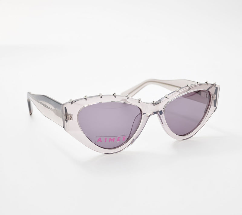 Aimee Kestenberg Curate Stud Cateye Sunglasses — View 9