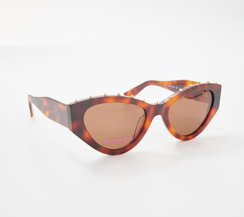 Aimee Kestenberg Curate Stud Cateye Sunglasses — View 11