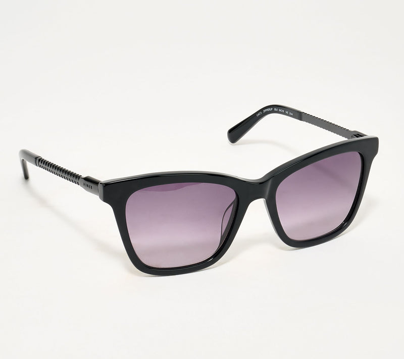 Aimee Kestenberg Zipper Up Square Sunglasses — View 3