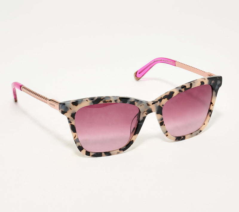 Aimee Kestenberg Zipper Up Square Sunglasses — View 11