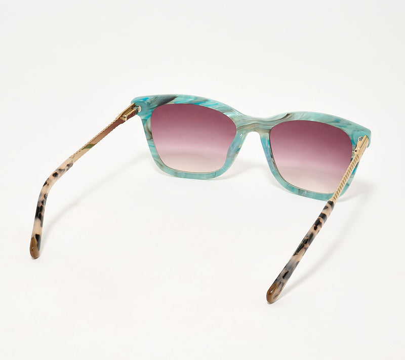 Aimee Kestenberg Zipper Up Square Sunglasses — View 14