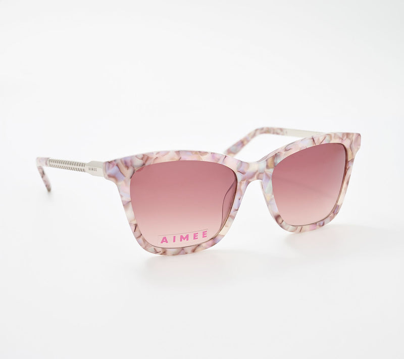 Aimee Kestenberg Zipper Up Square Sunglasses — View 21