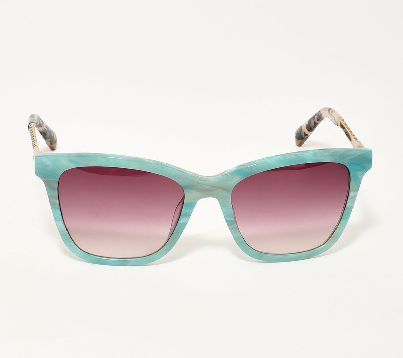 Aimee Kestenberg Zipper Up Square Sunglasses — View 12